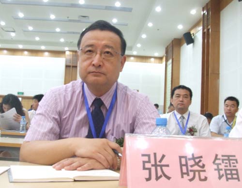 中国皮革协会技术专业委员会主任张晓镭